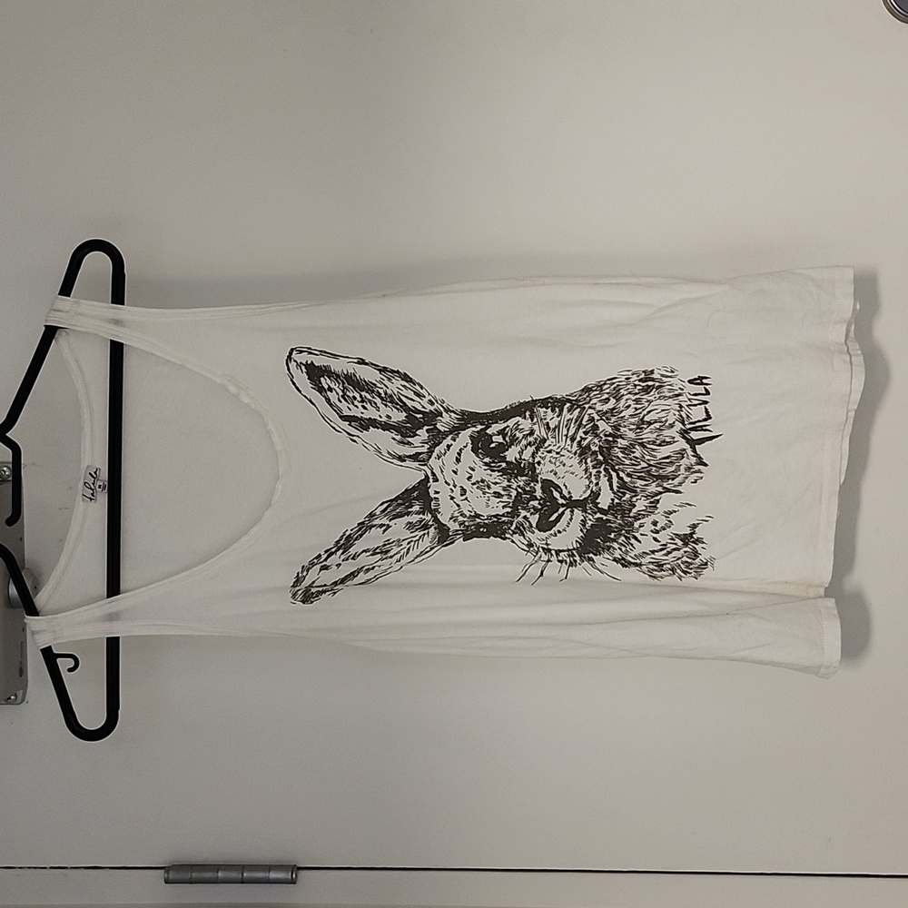 Talula bunny tank, Size medium